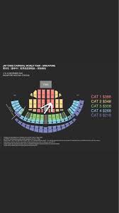 2x cat 1 jay chou concert tickets