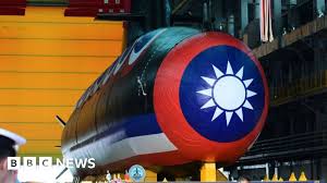 Haikun: Taiwan unveils new submarine to fend off China - BBC News