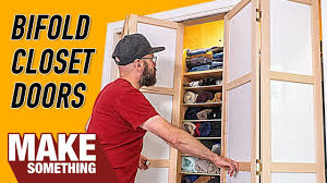 Before you buy the doors, measure the opening to determine what size to get. How To Make Custom Closet Bifold Doors Woodworking Project Youtube