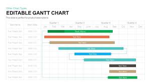Editable Gantt Chart Powerpoint Template And Keynote