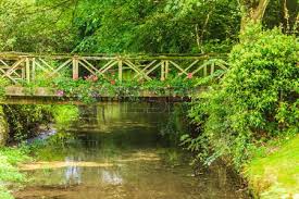 This creates just enough tension to. Old Small Bridge Over River Stream Creek In Green Garden Nature Music Garden French Garden Small Bridge