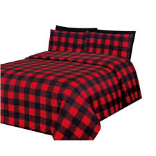 Black Polyester Twin Bed Sheets