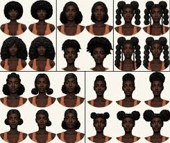 sims 4 afro cc the best afro