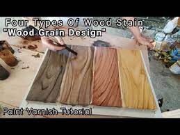 Wood Grain Design With Tinting Color