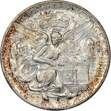 1936 D Texas 50c Ms Silver Commemoratives Ngc