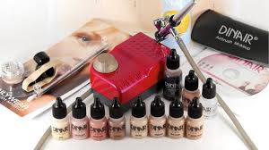 dinair airbrush makeup compressor the