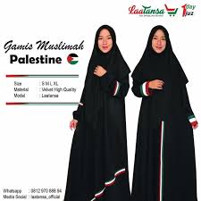 Inspirasi baju pengantin muslimah yang bisa kamu tiru untuk akad nikah. 30 Ide Keren Baju Gamis Palestina Couple Trend Couple