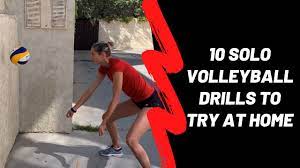 10 solo volleyball drills to try at