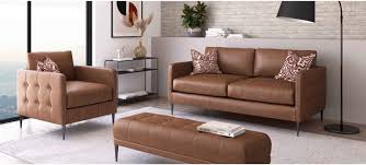 worren 3 2 tan leather sofa set with