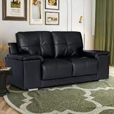 Kensington Faux Leather 2 Seater Sofa
