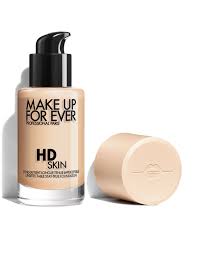 make up for ever hd skin foundation warm alabaster beige 30 ml
