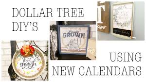 Find many great new & used options and get the best deals for greenbriar 2021 simply blessed inspirational wall calendar at the best online prices at ebay! Diys Using The New Dollar Tree Calendars Easy Farmhouse Diys Dollar Tree Diys Youtube