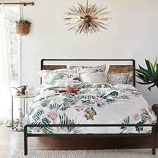 Jom King Bed Frame With Headboard And