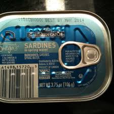 sardines in water and nutrition facts