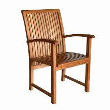 teak garden chairs with arms 52