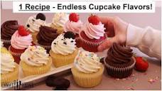 Make assorted Cupcakes USING 1 RECIPE! 🧁 - YouTube