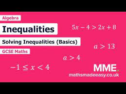 Solving Inequalities Worksheets
