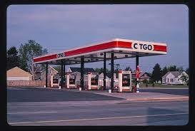 citgo gas station overall view route