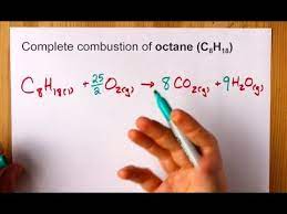 Octane C8h18 Balanced Equation