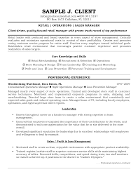 Retail Operations Manager Resume How To Draft A Retail Operations
