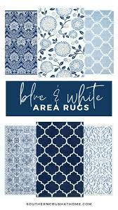 blue area rugs for your living room