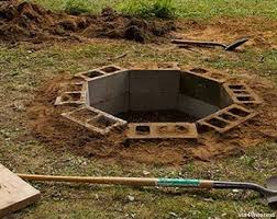 You will need the required fire pit tools such as 55 york blocks, 25 wall caps, two tubes of masonry adhesive, ten 50 pound bags of crushed rock, 6 50 pound bags of decorative rocks. Diy Projects 15 Ideas For Using Cinder Blocks Survivopedia