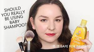 is baby shoo safe for makeup brushes