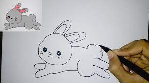 Gambar kelinci makan wortel serta makanan kelinci selain wortel. Cara Menggambar Kelinci Lucu Untuk Anak Youtube