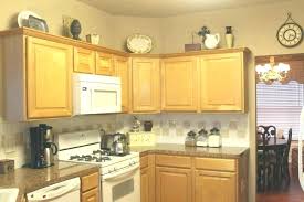 To tone down the warmth of oak cabinets, outfit the rest of the kitchen in cool refreshing tones such as blues or greens. Kitchen Design Ideas Kitchen Decor Ideas For Oak Cabinets