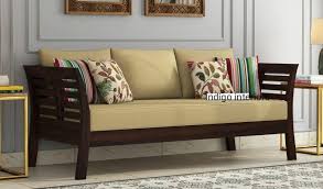 wooden sofa set by anil handicraft