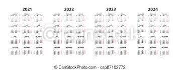 Este calendario anual del 2021 es muy práctico. 2024 Anos 2022 2023 Calendario 2021 Branca Marcado 2024 Anos 2022 2023 Anos Sundays Lado Calendario 2021 Canstock