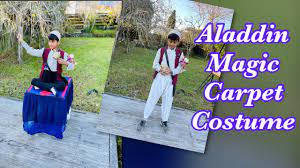 diy aladdin magic carpet costume diy