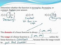 determining if a linear function is