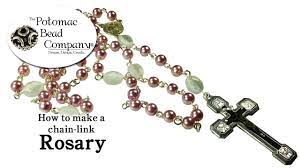 how to make a chain link rosary you