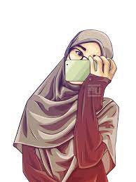Hijab Girl Cartoon Wallpapers posted by ...