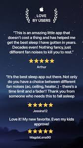 fan sound for sleep for iphone free