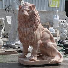 China Marble Lion Sculpture And Statue
