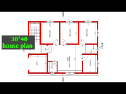 30x40 House Plan 3bhk House Plan