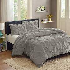 Pintuck Bedding Bed Comforters