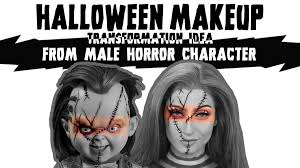 halloween makeup transformation idea