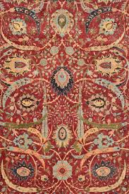 udai exports rust antique carpet size