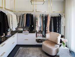ideal walk in closet dimensions to