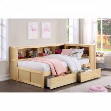 b2043bc 1bct twin bookcase corner bed