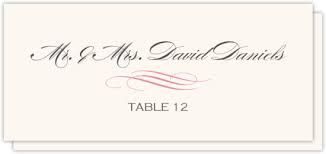Wedding Place Cards Escort Cards Add Wedding Guest List Names To
