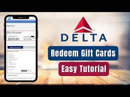 how to redeem delta gift card you