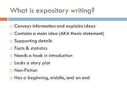 Expository T Chart What Is Expository Writing Ppt Video