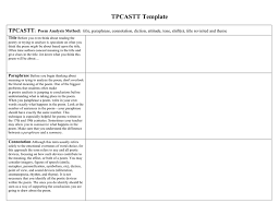 Tpcastt Template In Word And Pdf Formats