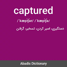 نتیجه جستجوی لغت [captured] در گوگل