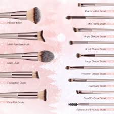 bestope ustar makeup brushes conical