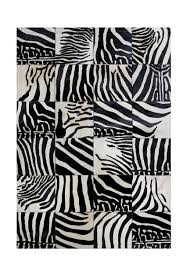 patchwork carpet zebra 20x20 pieles